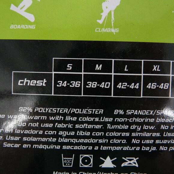 Weatherproof Mens Baselayer Midweight Stretch Black Shirt Top Medium NEW - Picture 5 of 6